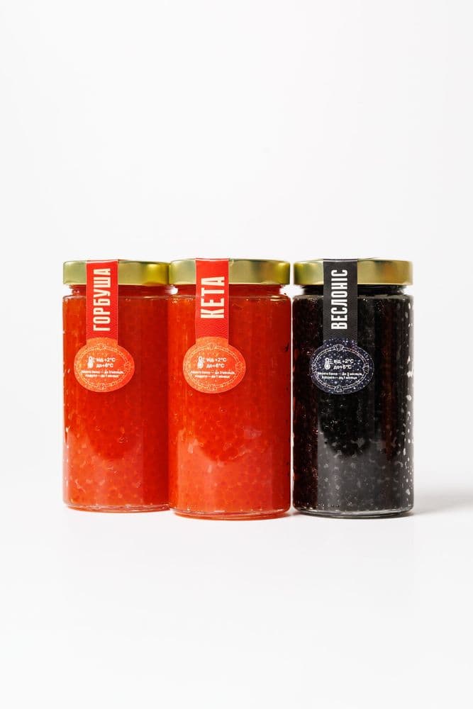 Набір по 500 г (Горбуша –Кета –Веслоніс) 1