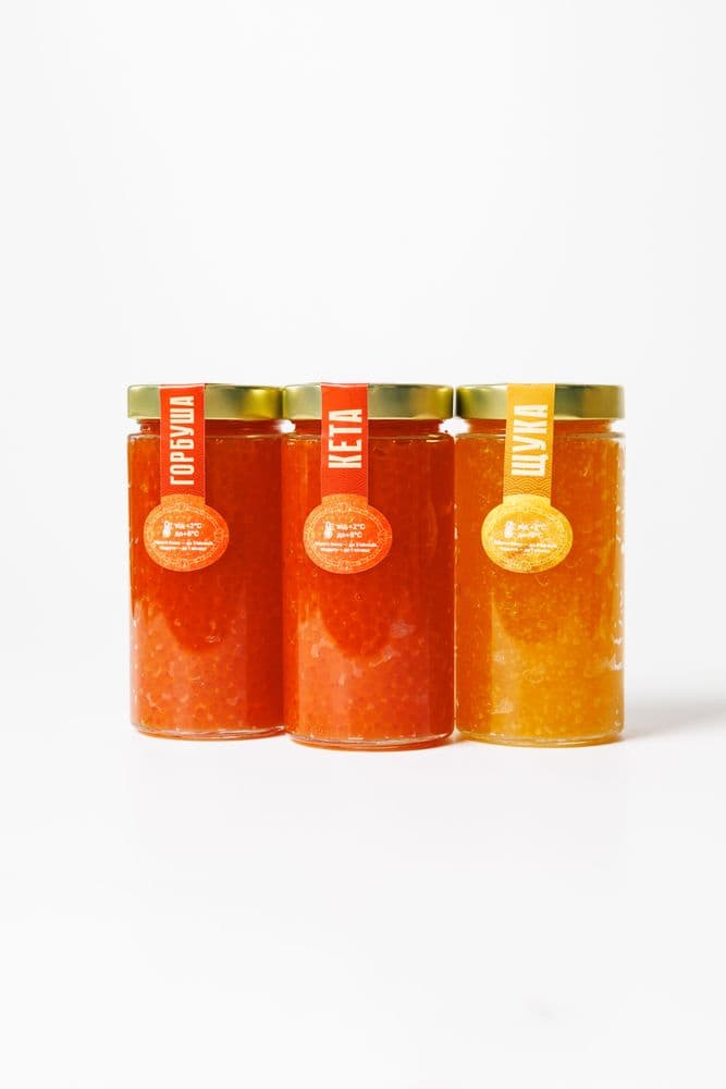 Набір по 500 г (Горбуша – Кета – Щука) 1