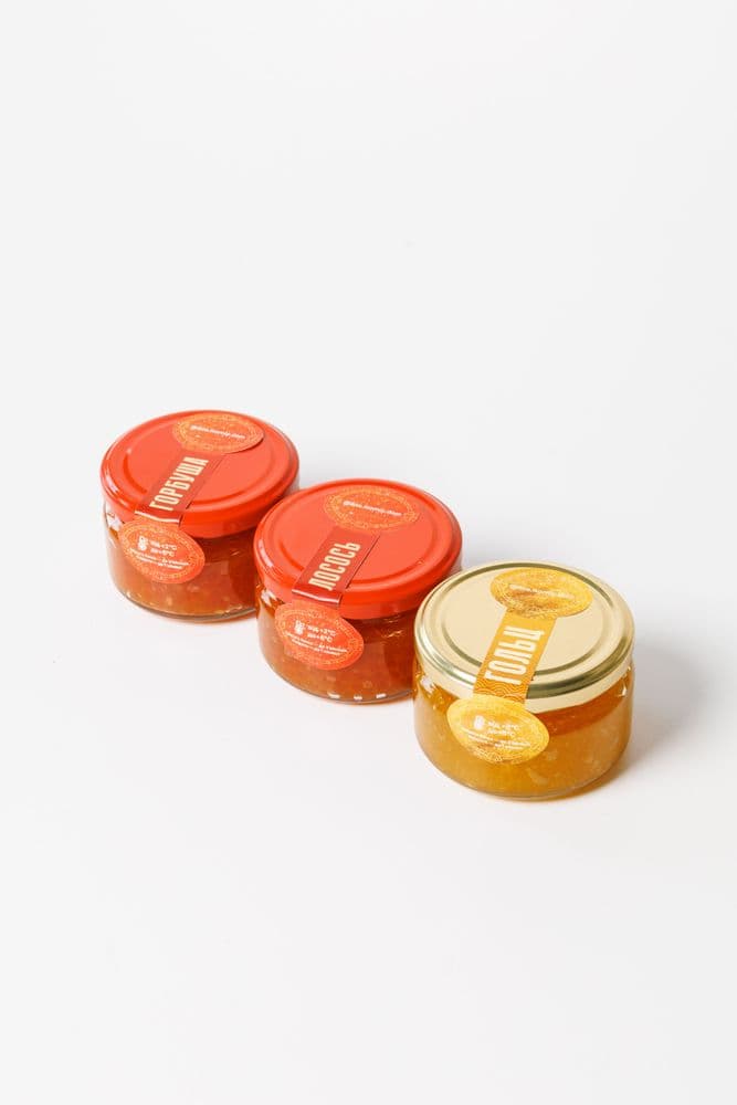 Набір по 250 г (Горбуша–Лосось-Гольц) 1